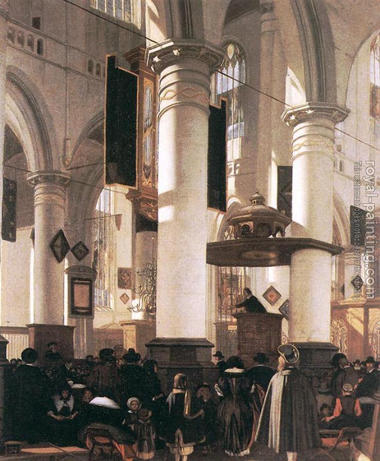 Emanuel De Witte : Interior of a Church II